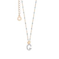 Necklace Comete Woman Costellation in Silver Zircone GLA179